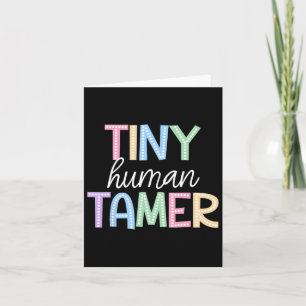 Carte Retourner À L'École Préscolaire Enseignante Femmes