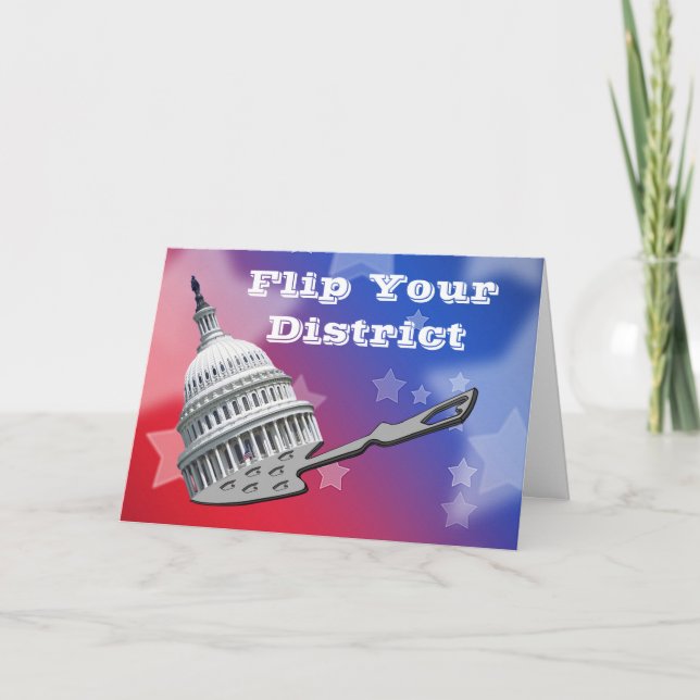 Carte Retourner votre crédit de district 2026 (Devant)
