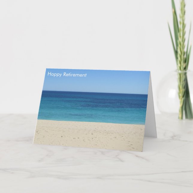 Carte retrait de plage (Devant)