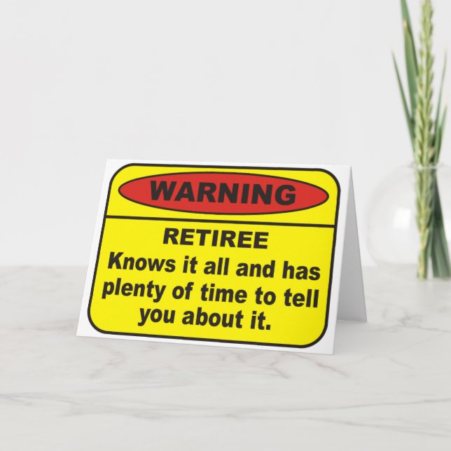 Carte Retraité (Devant)