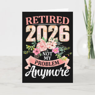 Carte Retraité 2026 Floral Plus mon problème Cette retra