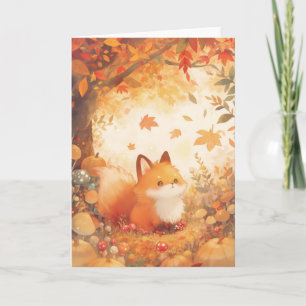 Carte Retraite d'automne Fox