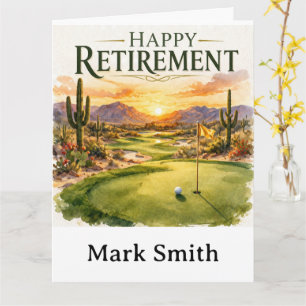 Carte Retraite de golf en Arizona