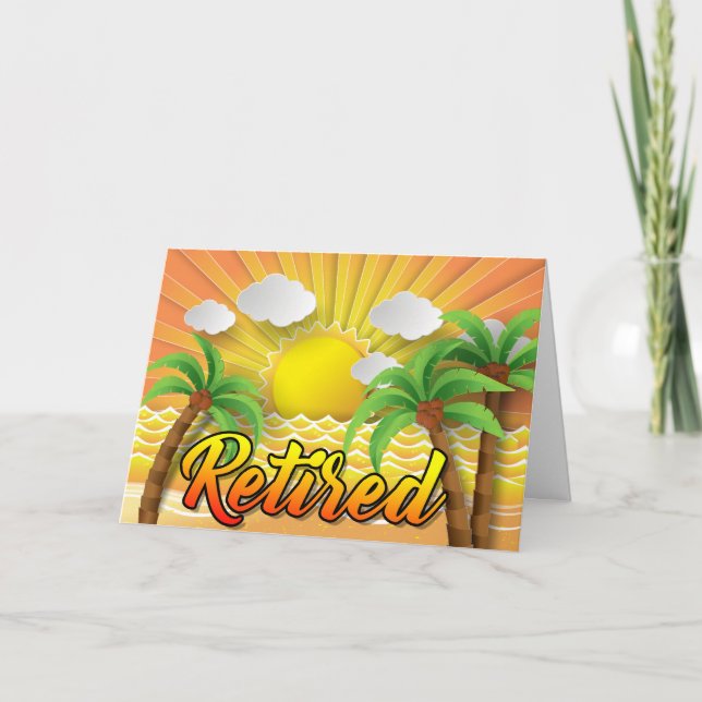 Carte Retraite de Sunset Beach (Devant)