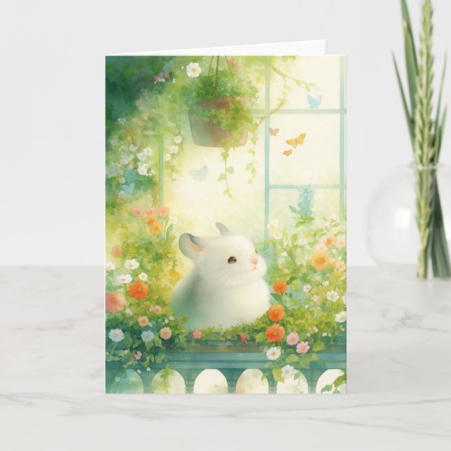 Carte Retraite du Jardin Paisible de Chinchilla (Devant)