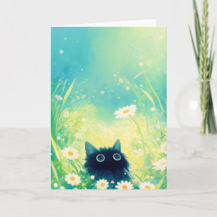 Carte Retraite Fleur de Chatons