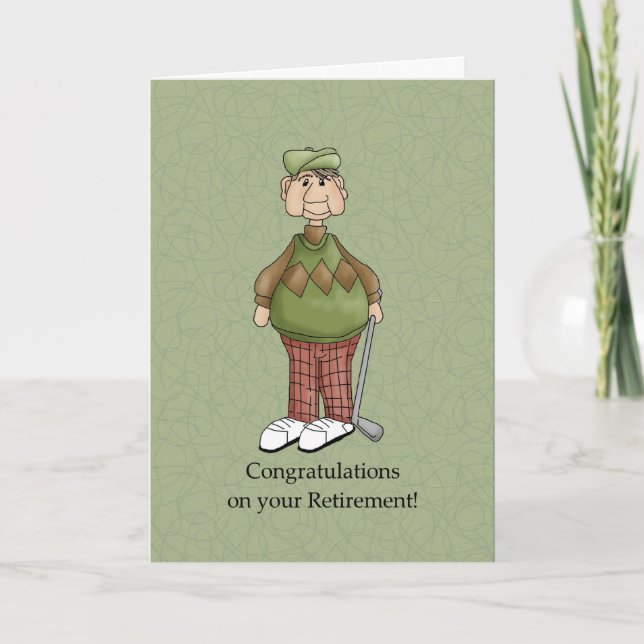 Carte Retraite pour mari - Humour (Devant)