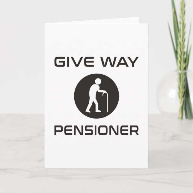 Carte Retraité Retraite Papi Idée Cadeau Drôle de Retrai (Devant)
