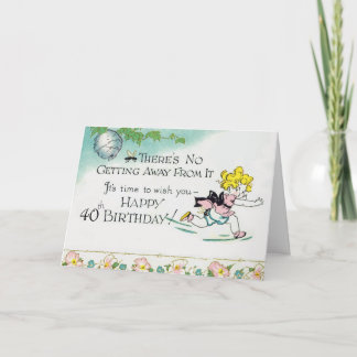 Carte Retro 40e anniversaire