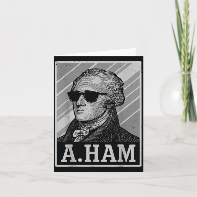 Carte Retro Ander Hamilton Tee Funny Saying Men Women Ki (Devant)