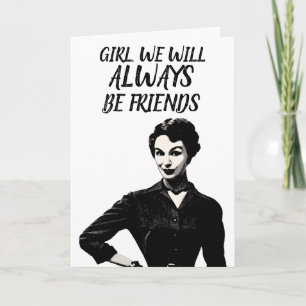 CARTE RETRO ANNIVERSAIRE TOUJOURS AMIS VOUS CONNAISSEZ T
