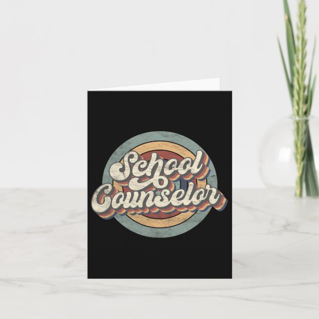 Carte Retro Conseiller Scolaire Ck À L'École Équipe D'En (Devant)