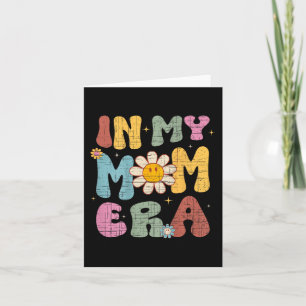 Carte Retro Dans Ma Maman Era Cute Mama Femmes Fête Des