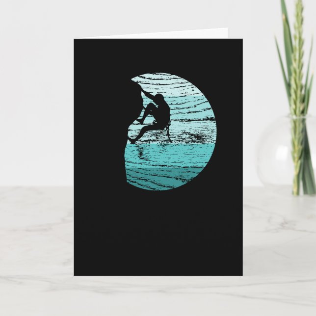 Carte Rétro Escalade (Devant)