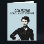 CARTE RETRO FUNNY FUNNY BANTHDAY FEMELLE FRIEND CARD<br><div class="desc">AMIE,  NOUS SERONS TOUJOURS AMIS. VOUS EN SAVEZ TROP ! BONNE CARTE D'ANNIVERSAIRE.</div>