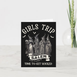 Carte Retro Girls Trip Salem 1692 Elles Ont Raté Une Sor
