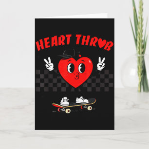 Carte Rétro Groovy Coup de Foudre Saint-Valentin Tout-Pe
