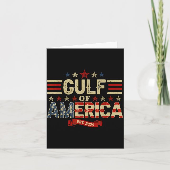 Carte Retro Gulf Of Usa America Est 2025 Shirt Men Women (Devant)