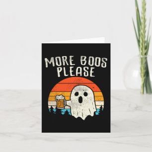Carte Retro Halloween Drinki