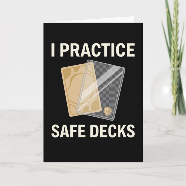 Carte Rétro I Pratique la Construction de Decks Sûrs Com (Devant)