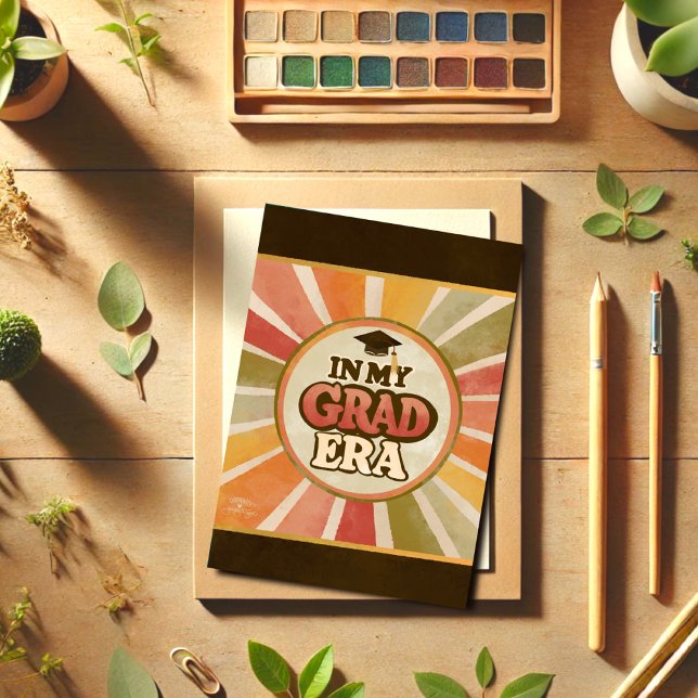 Carte Retro les années 70 Stylish Funny Dans Mon Citatio (Créateur téléchargé)