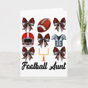 Carte Rétro Mignon Tante de pied Arc Maman de pied Fête