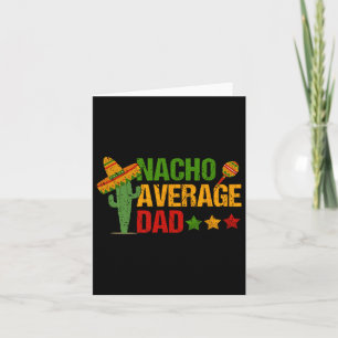 Carte Retro Nacho papa moyen pour Cinco De Mayo