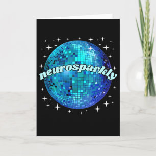 Carte Rétro Neurodivergent Neurosparkly Trouble du Spect