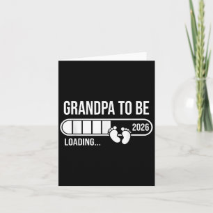 Carte Retro Nouveau Papa Est 2026 Père Day Grand-père à