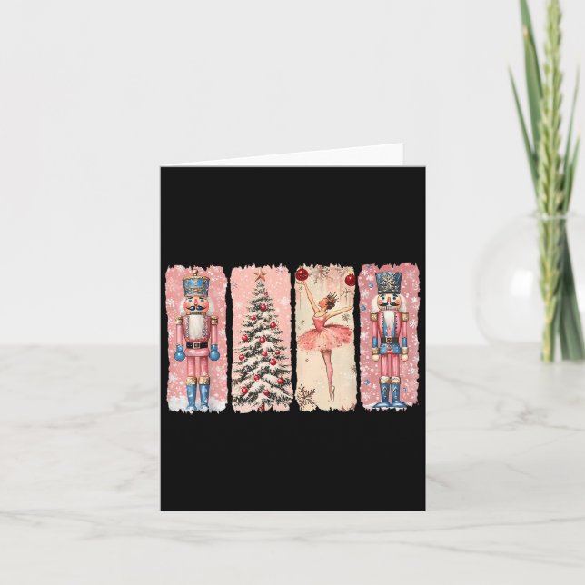 Carte Retro Nutcracker Ballet Nk Christmas Xmas Vibes Wo (Devant)