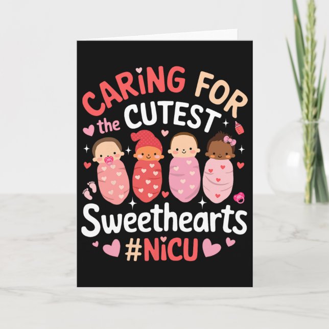 Carte Rétro Prendre Soin Des Plus Mignons Amours Nicu Va (Devant)