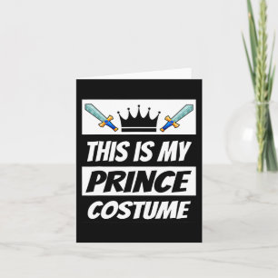 Carte Retro Prince Costume Amusant Costume d'Halloween H