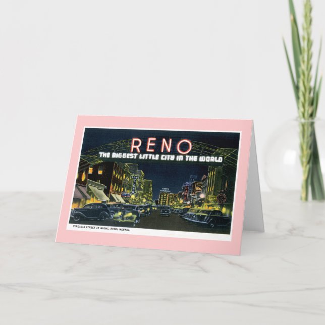 Carte Retro Reno (Devant)