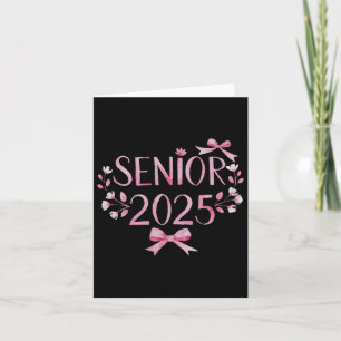 Carte Retro Senior 25 Cl De 2025 Graduation Coquette Pin