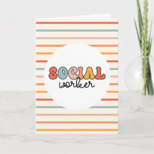 Carte Rétro Social Worker