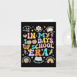 Carte Rétro super Dans Mes 100 Jours De L'Ère Scolaire 1