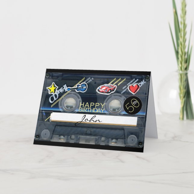 Carte Retro T3 Audiotape 50e anniversaire recto-verso No (Devant)