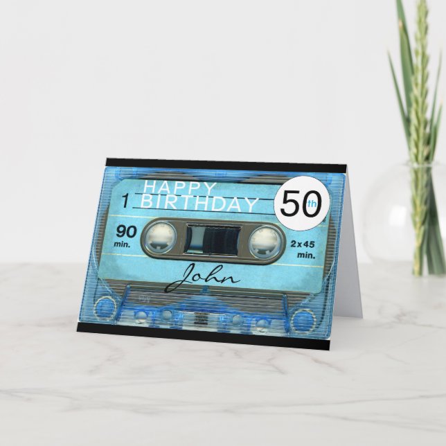 Carte Retro T4 Audiotape 50e anniversaire recto-verso No (Devant)