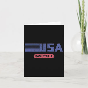 Carte Rétro Usa 2020 Équipe Américaine De Basket-ball Vi