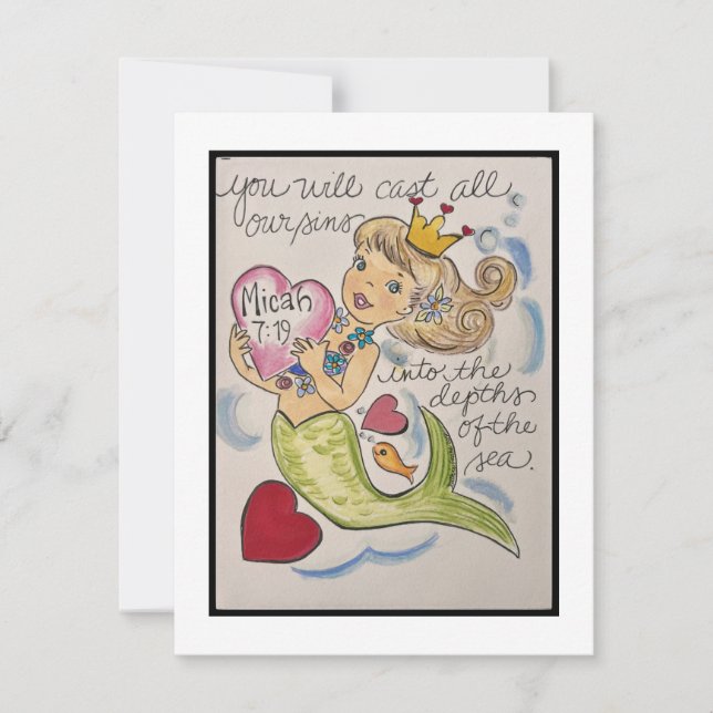 Carte Retro Valentine (Devant)