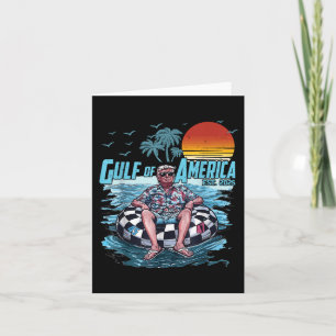 Carte Retro Vintage Gulf Of Us America 2025 American Fla