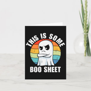 Carte Rétro Voici Une Petite Feuille De Boite Ghost Hall