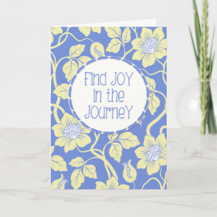 Carte Retrouvez JOY in the Journey ! Encouragement de l'
