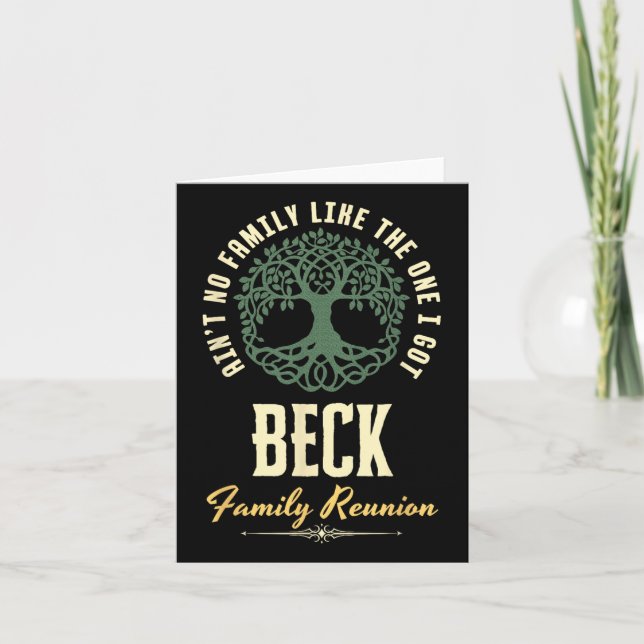 Carte Reunion familiale 2025 Conception de jumelage - Be (Devant)