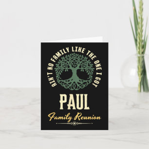 Carte Reunion familiale 2025 Conception de jumelage - Pa