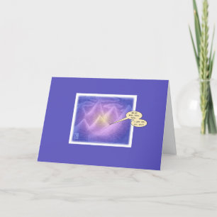 Carte Rêve de Montagne "BONJOUR !" Saint-Valentin