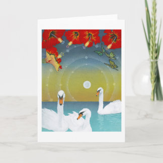 Carte Rêve IV (Moonset magique) de papillon