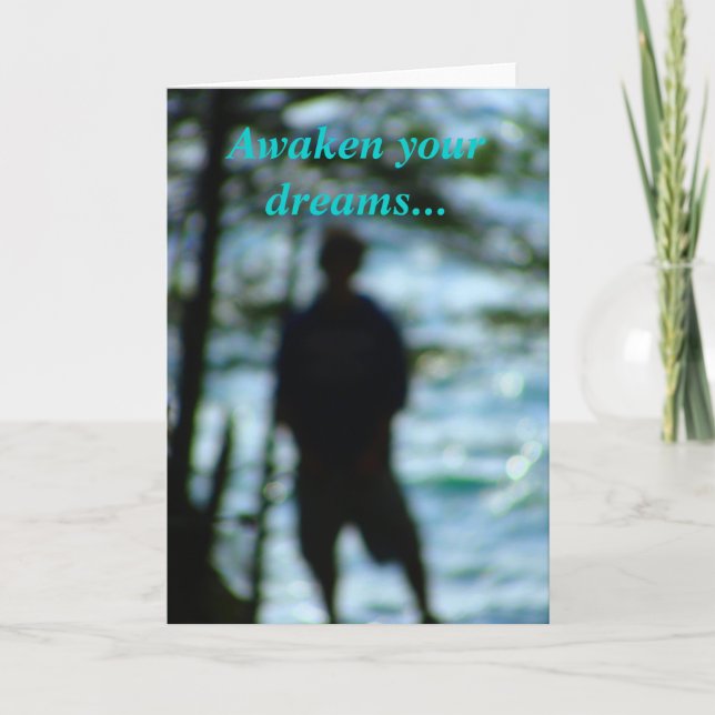 Carte Réveillez vos rêves… (Devant)
