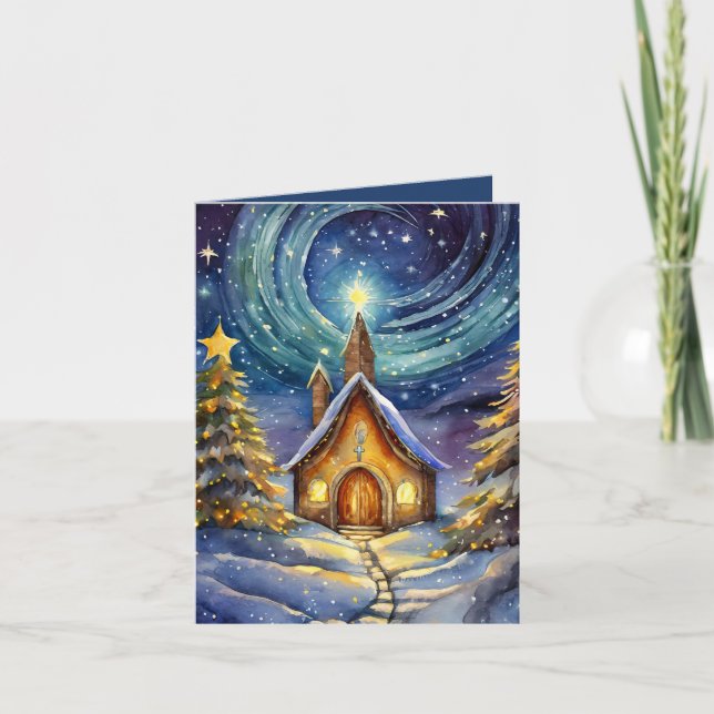 Carte Réveillon de Noël (Devant)