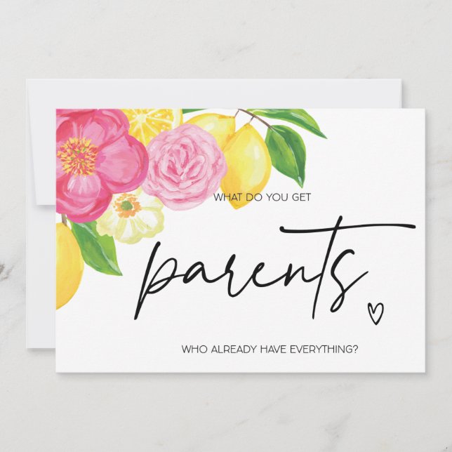 Carte Révélation de grossesse pour les parents qui atten (Devant)